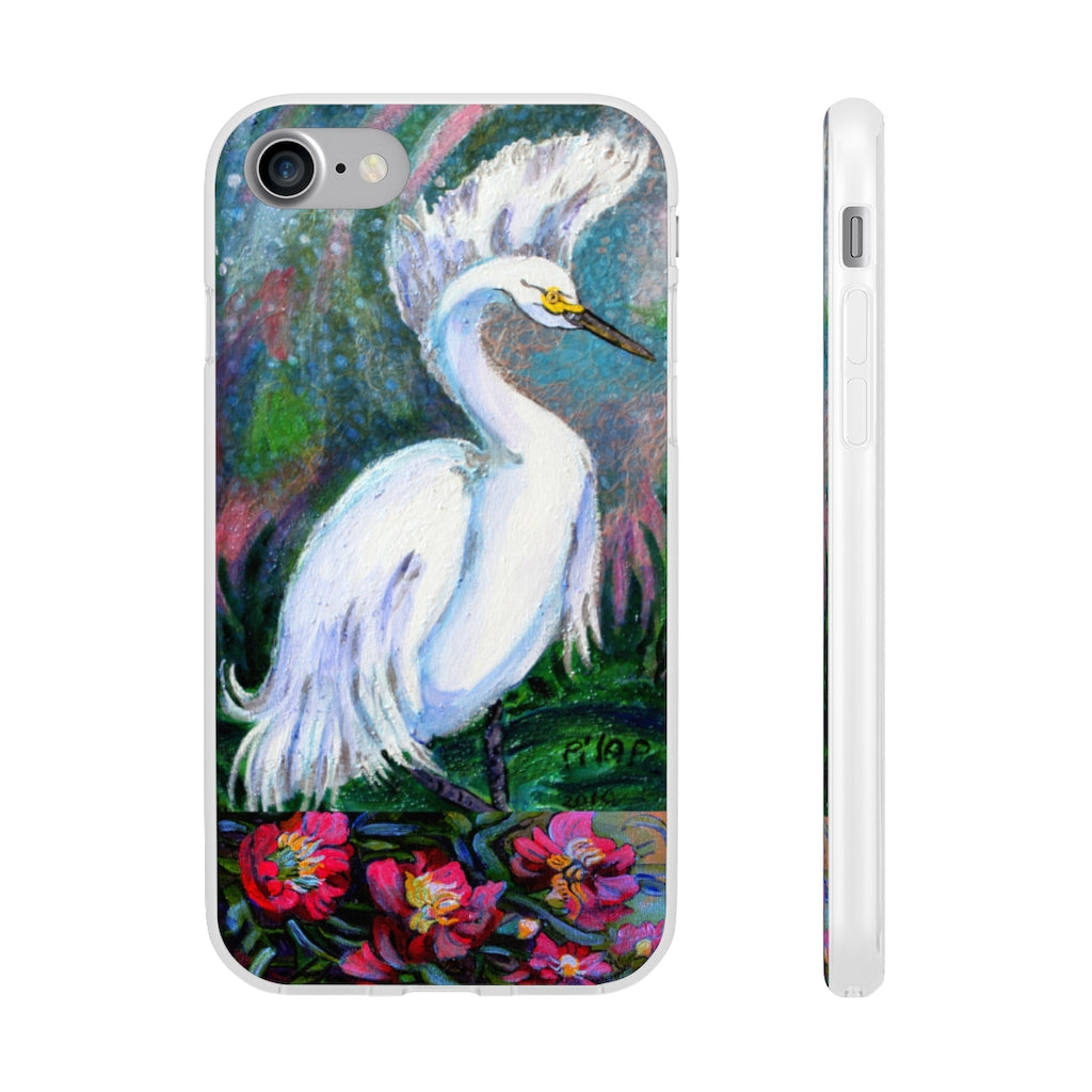 Phone Case, "Snowy Egret"