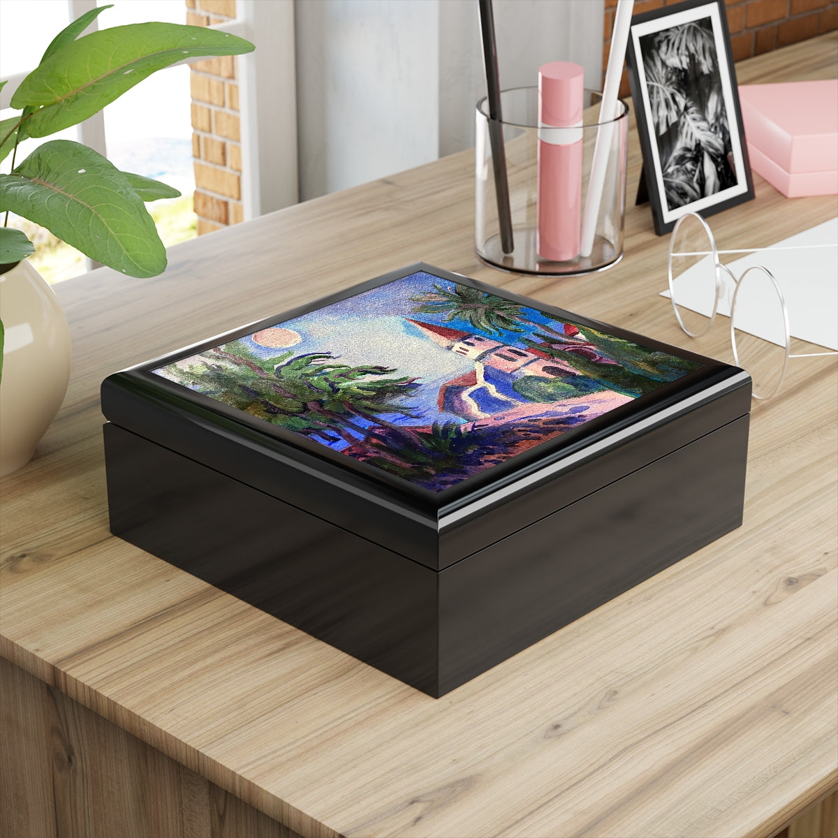 Jewelry and Keepsake Box "Luna Llena"