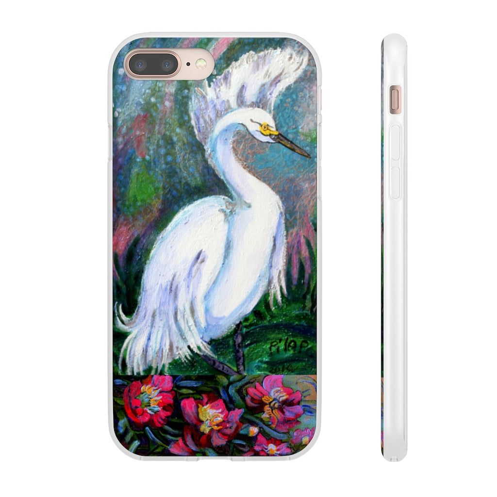 Phone Case, "Snowy Egret"