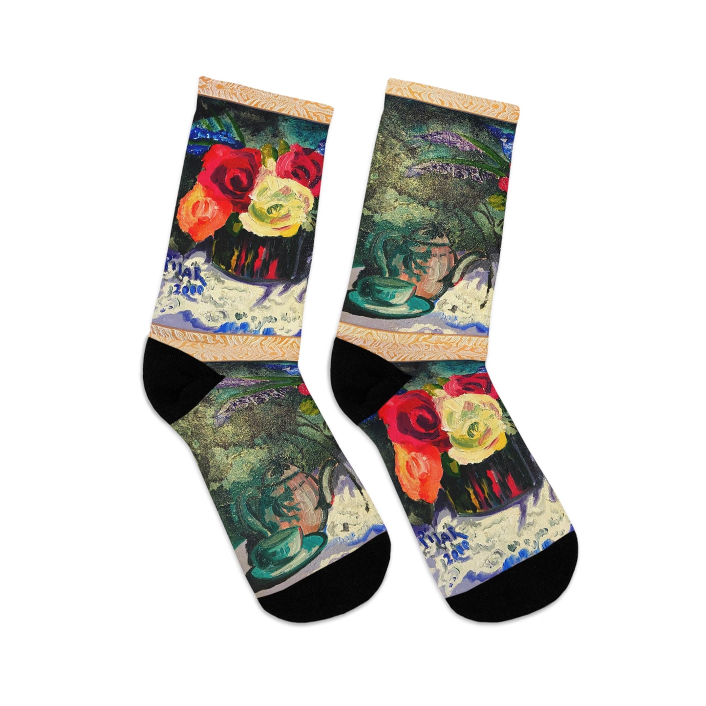Eco-Friendly Socks - Tea Roses