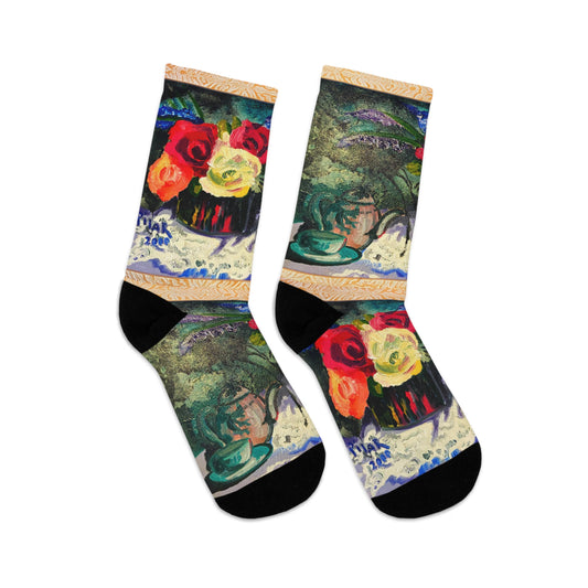 Eco-Friendly Socks - Tea Roses