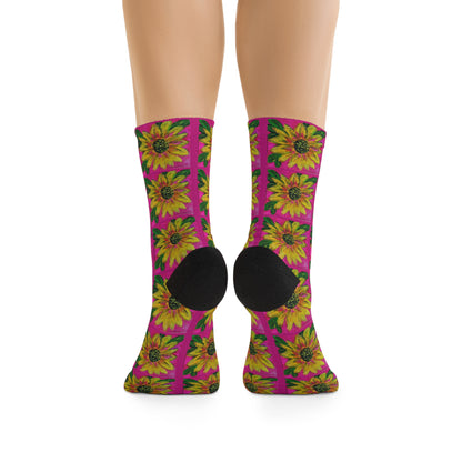 Eco-Friendly Socks - Sunflowers