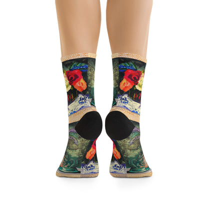 Eco-Friendly Socks - Tea Roses
