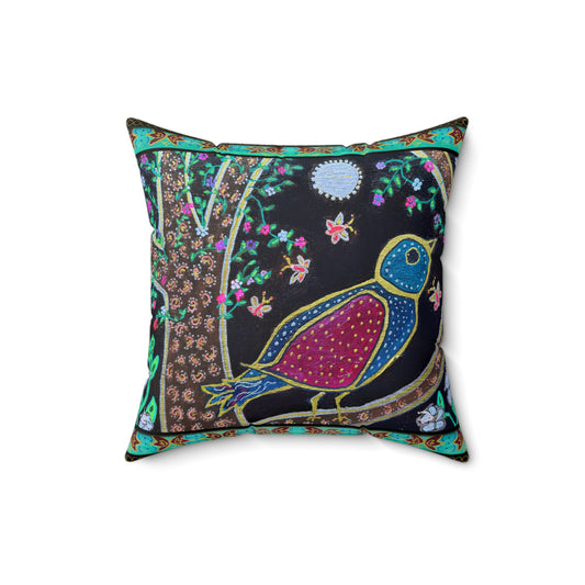 Decorative Pillow - Pajaro y Luna