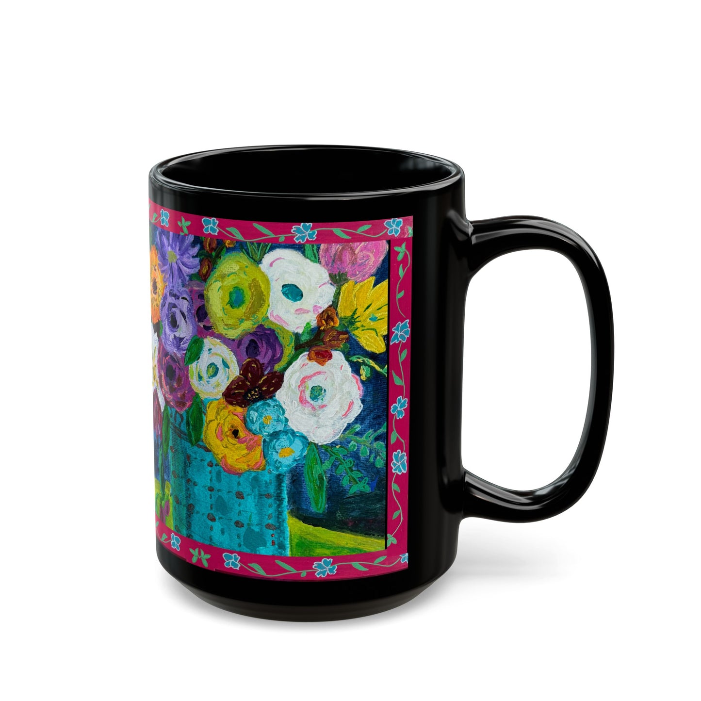 Ceramic Mug - Springtime Blooms (11oz, 15oz)