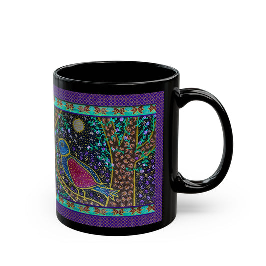 Ceramic Mug - Bird and Moon