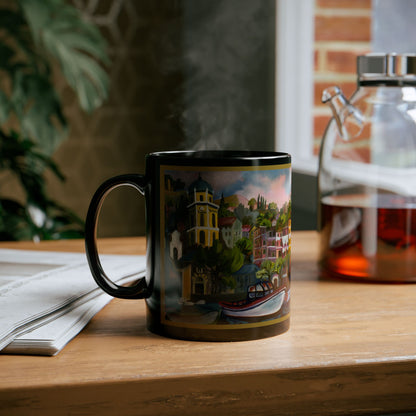 Ceramic Mug- Portofino Scene