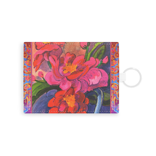 Card Holder - Pink Magnolias