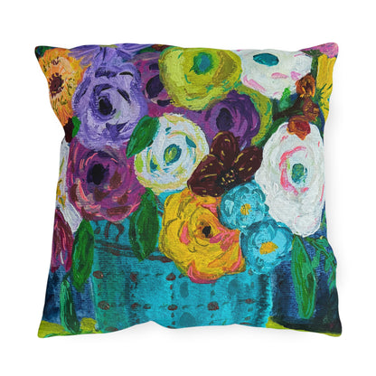 Outdoor Pillows - Springtime Blooms