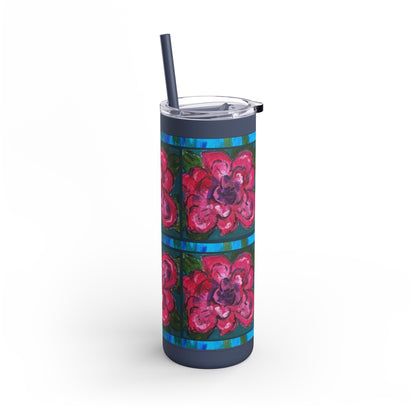 Skinny Tumbler - Mati's Rose,  20oz