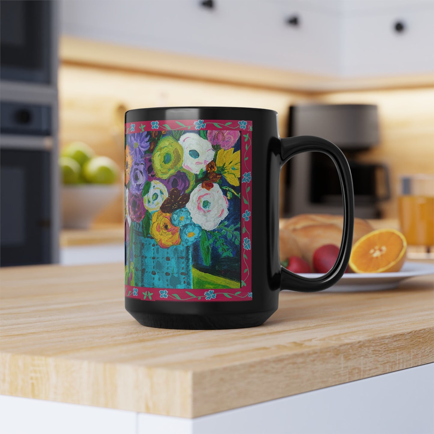 Ceramic Mug - Springtime Blooms (11oz, 15oz)