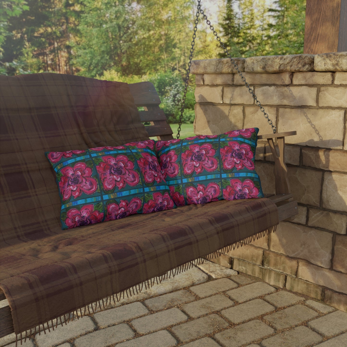 Outdoor Pillows - Mati's Rose