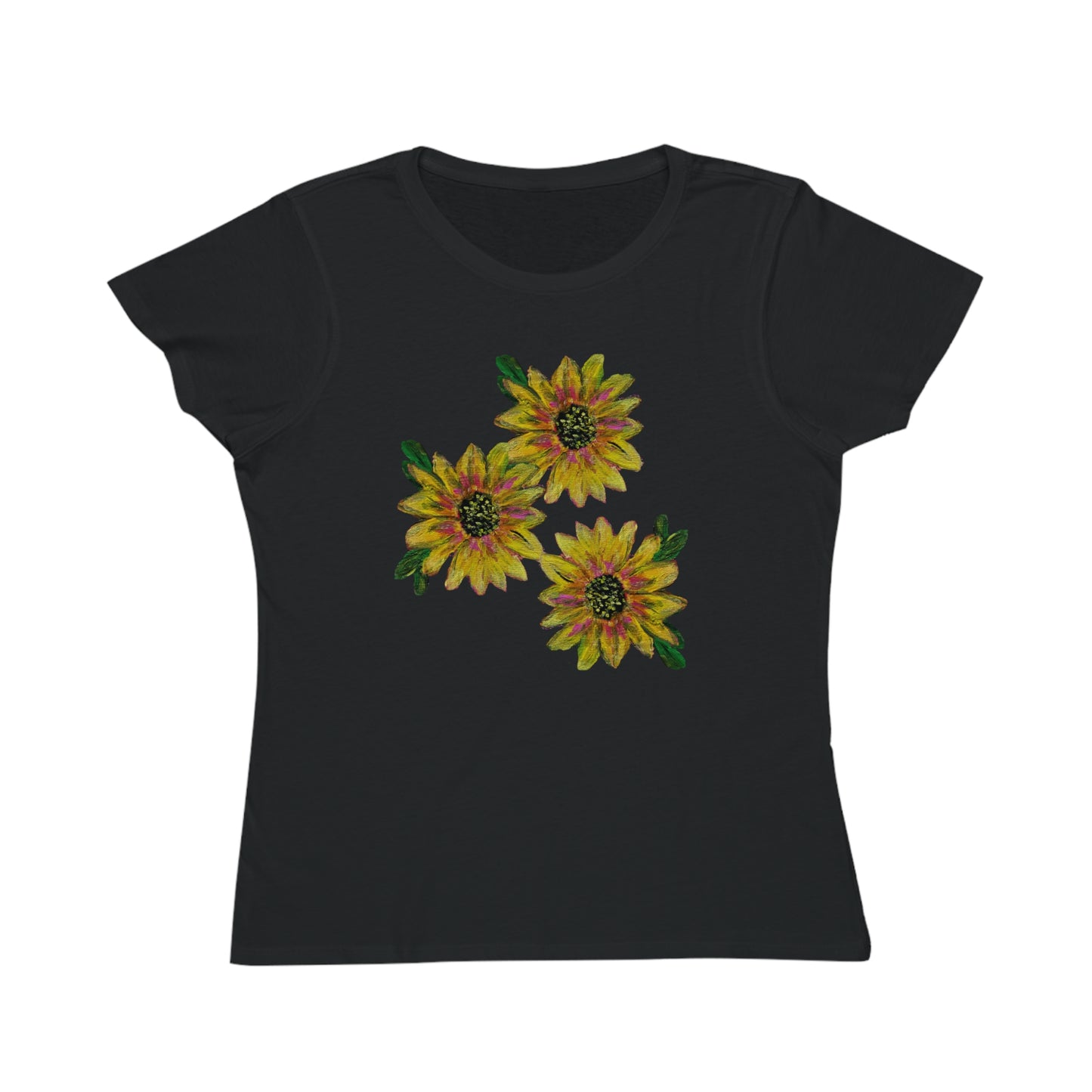 Organic Women's Classic T-Shirt - Sassy Sunflowers