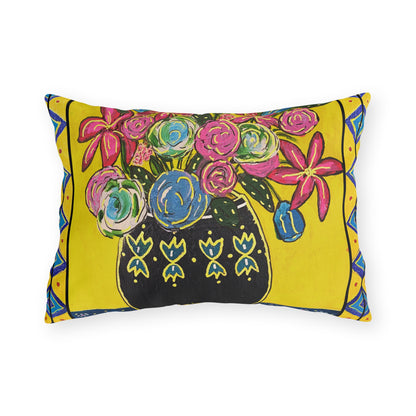 Outdoor Pillows - Festive Flowers