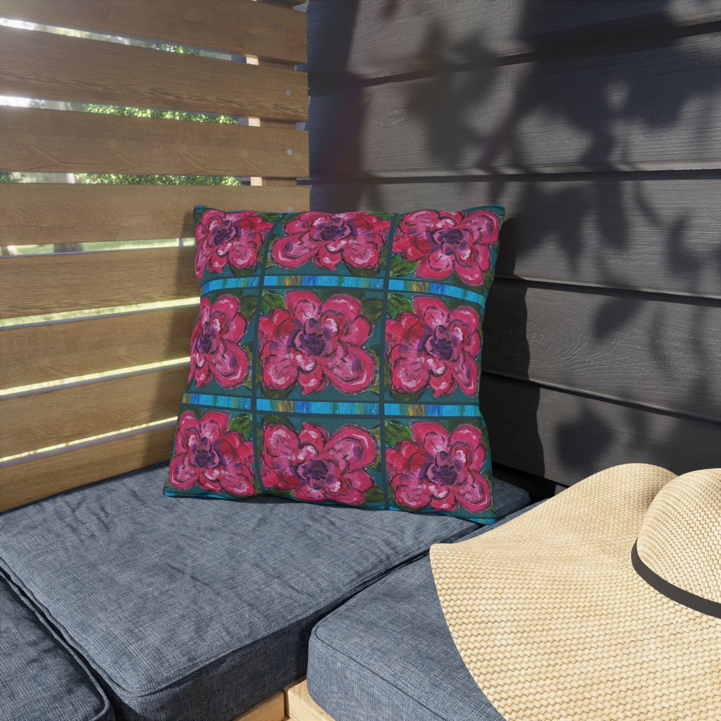 Outdoor Pillows - Mati's Rose