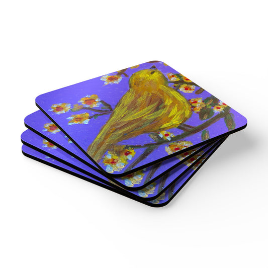 Coaster Set - Little Canary