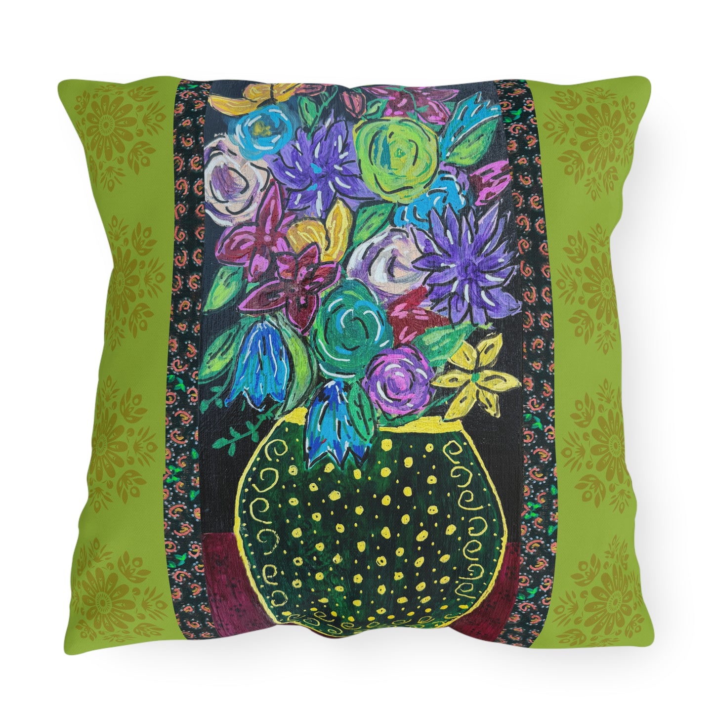 Outdoor Pillows - Spring Green