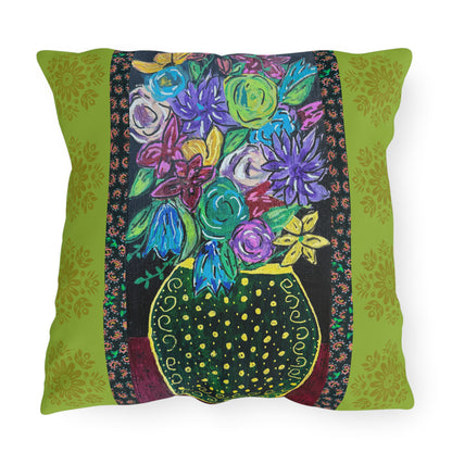 Outdoor Pillows - Spring Green