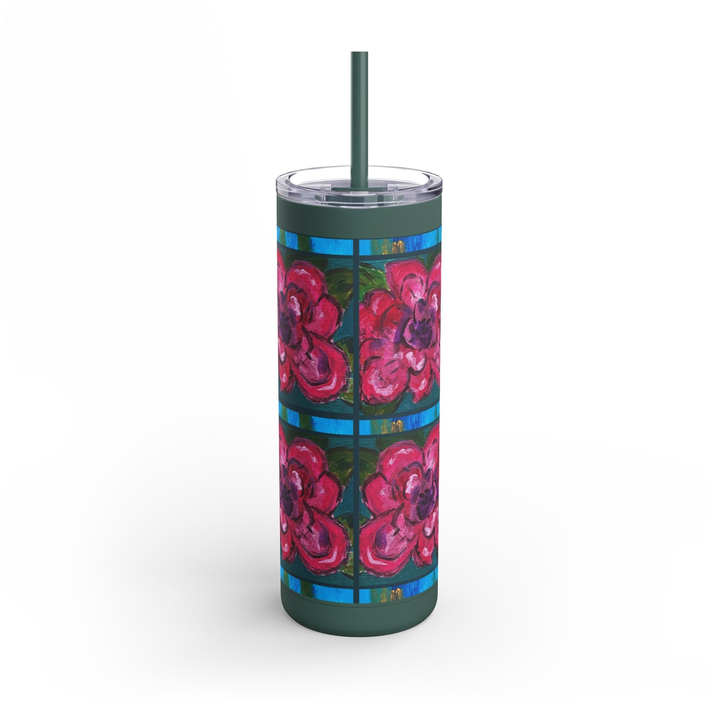 Skinny Tumbler - Mati's Rose,  20oz