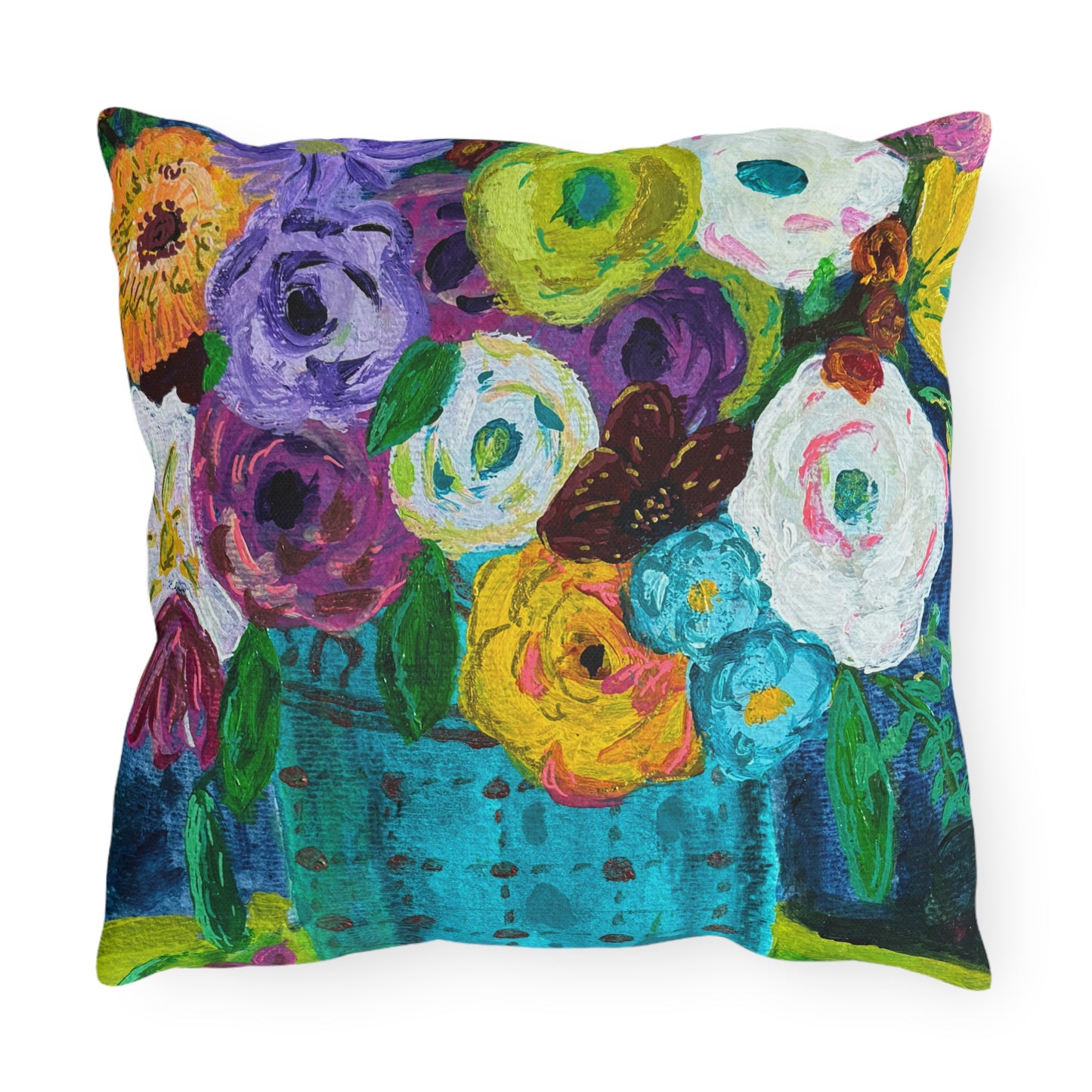 Outdoor Pillows - Springtime Blooms