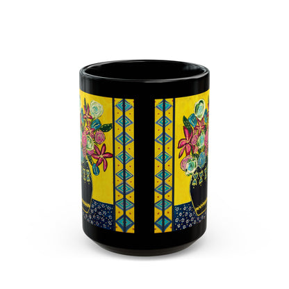 Ceramic Mug - Festive Flowers