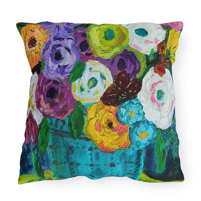 Outdoor Pillows - Springtime Blooms