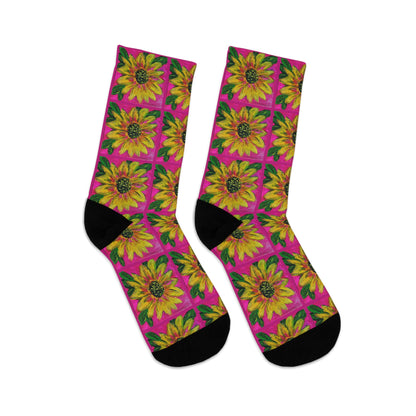 Eco-Friendly Socks - Sunflowers
