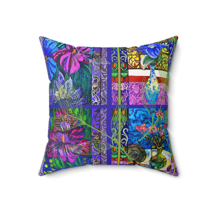 Decorative Pillow - Vases and Flowers