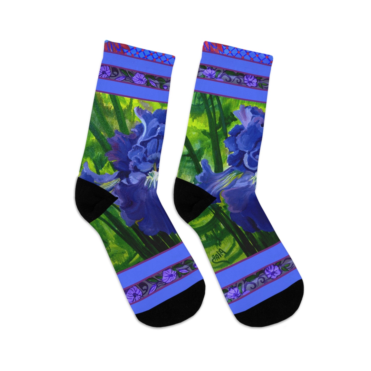 Eco-Friendly Socks - Purple Iris