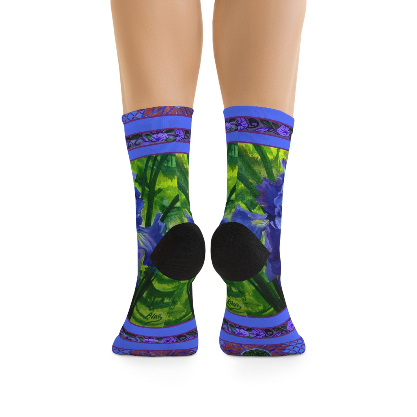 Crew Socks - Purple Iris