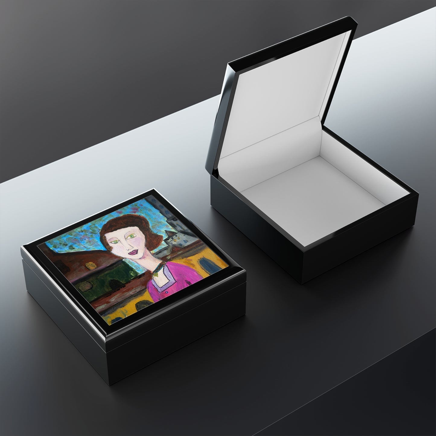 Keepsake Box - Village Girl