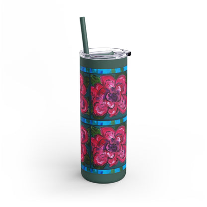 Skinny Tumbler - Mati's Rose,  20oz