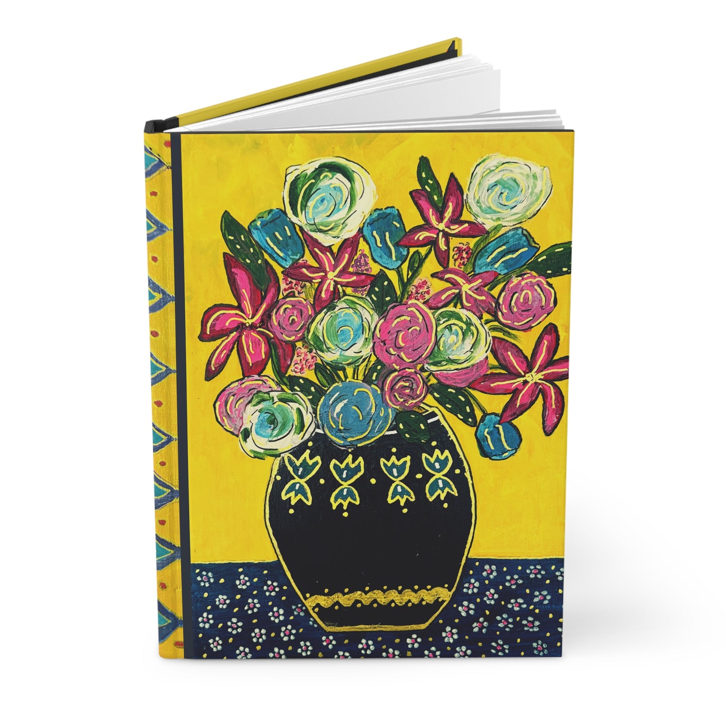 Hardcover Journal - Festive Flowers