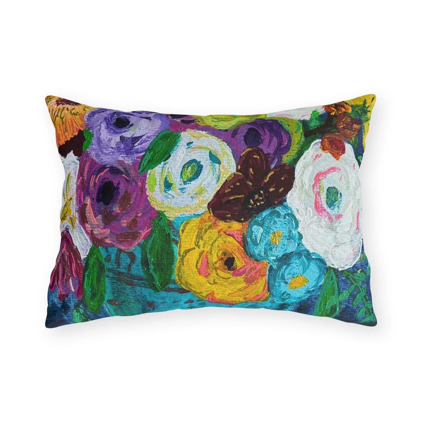 Outdoor Pillows - Springtime Blooms