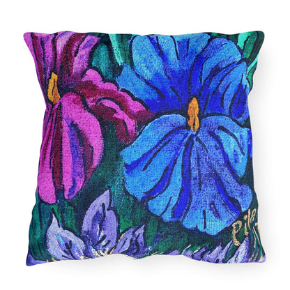 Outdoor Pillows - Purple Riot