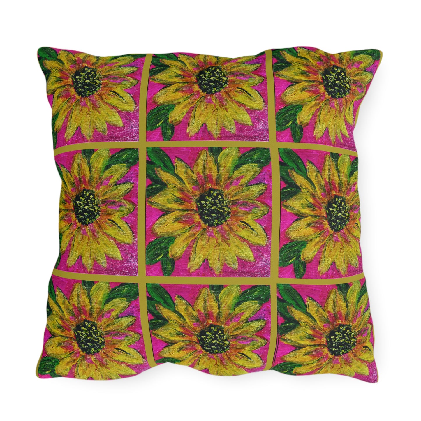 Outdoor Pillows - Sassy Sunflower