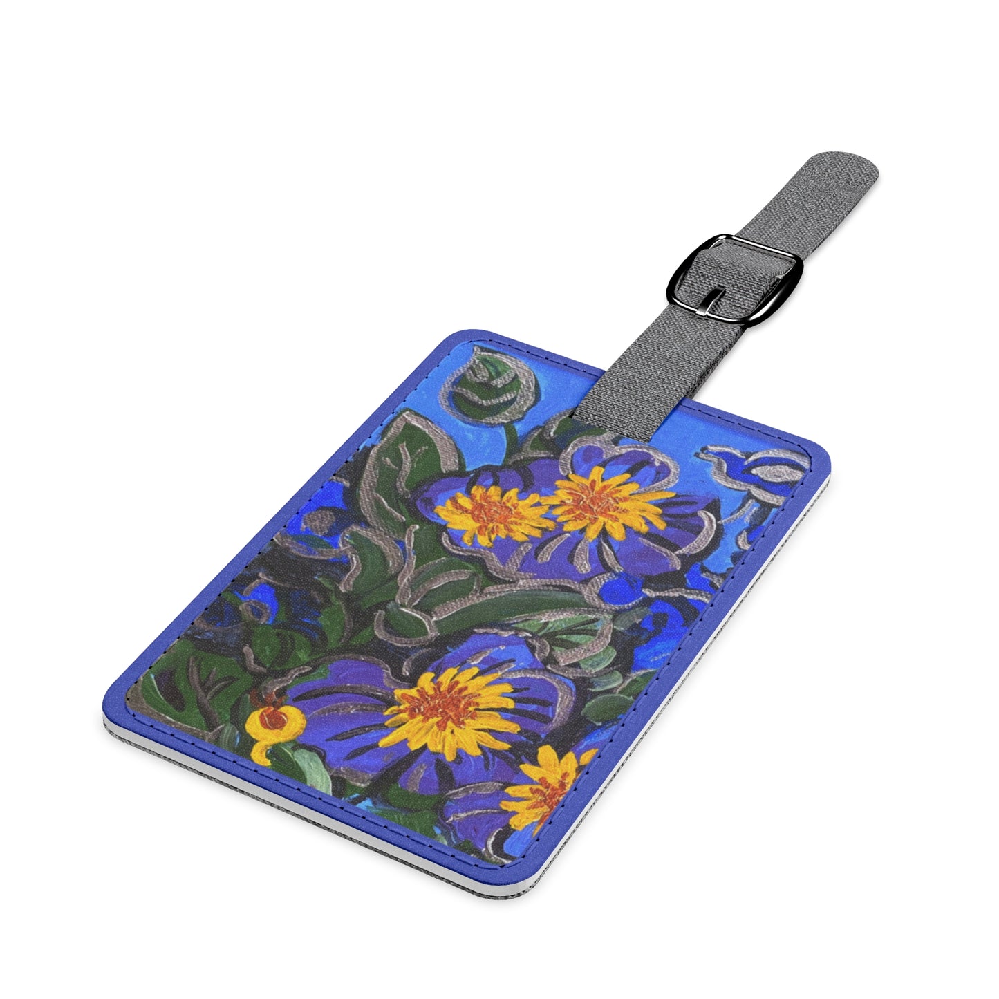 Luggage Tag: The Happy Blues