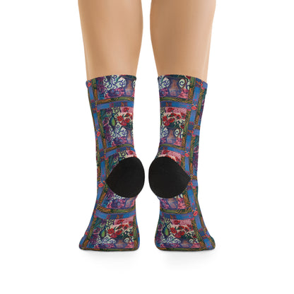 Eco-Friendly Socks - Green Parrot