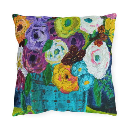 Outdoor Pillows - Springtime Blooms