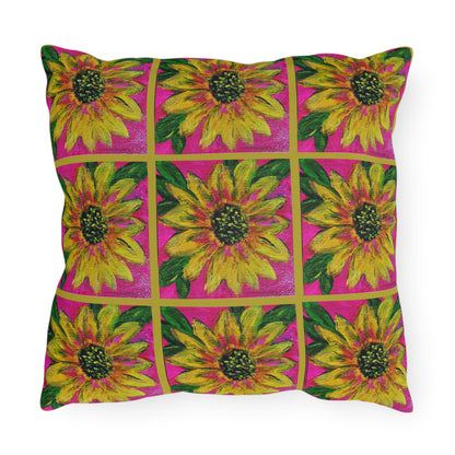 Outdoor Pillows - Sassy Sunflower