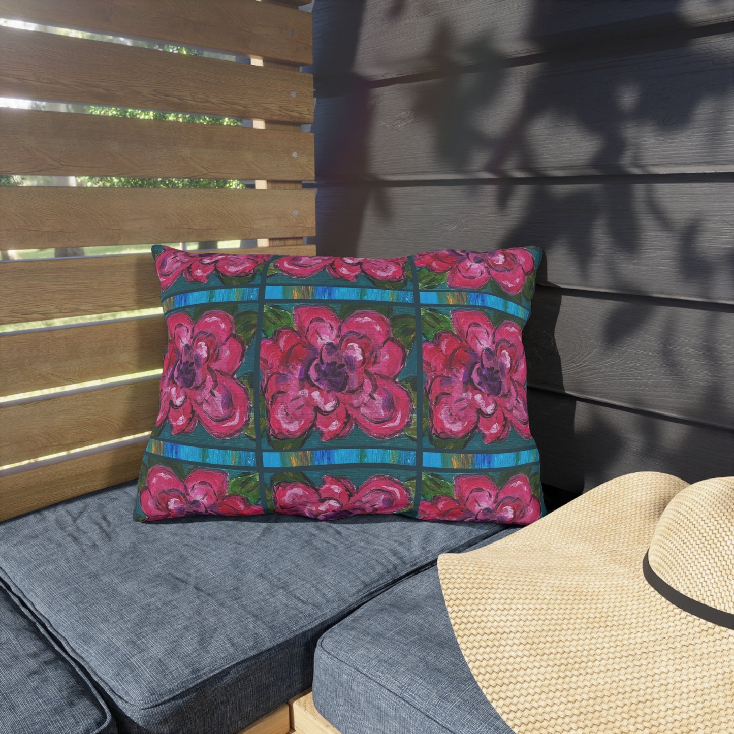 Outdoor Pillows - Mati's Rose