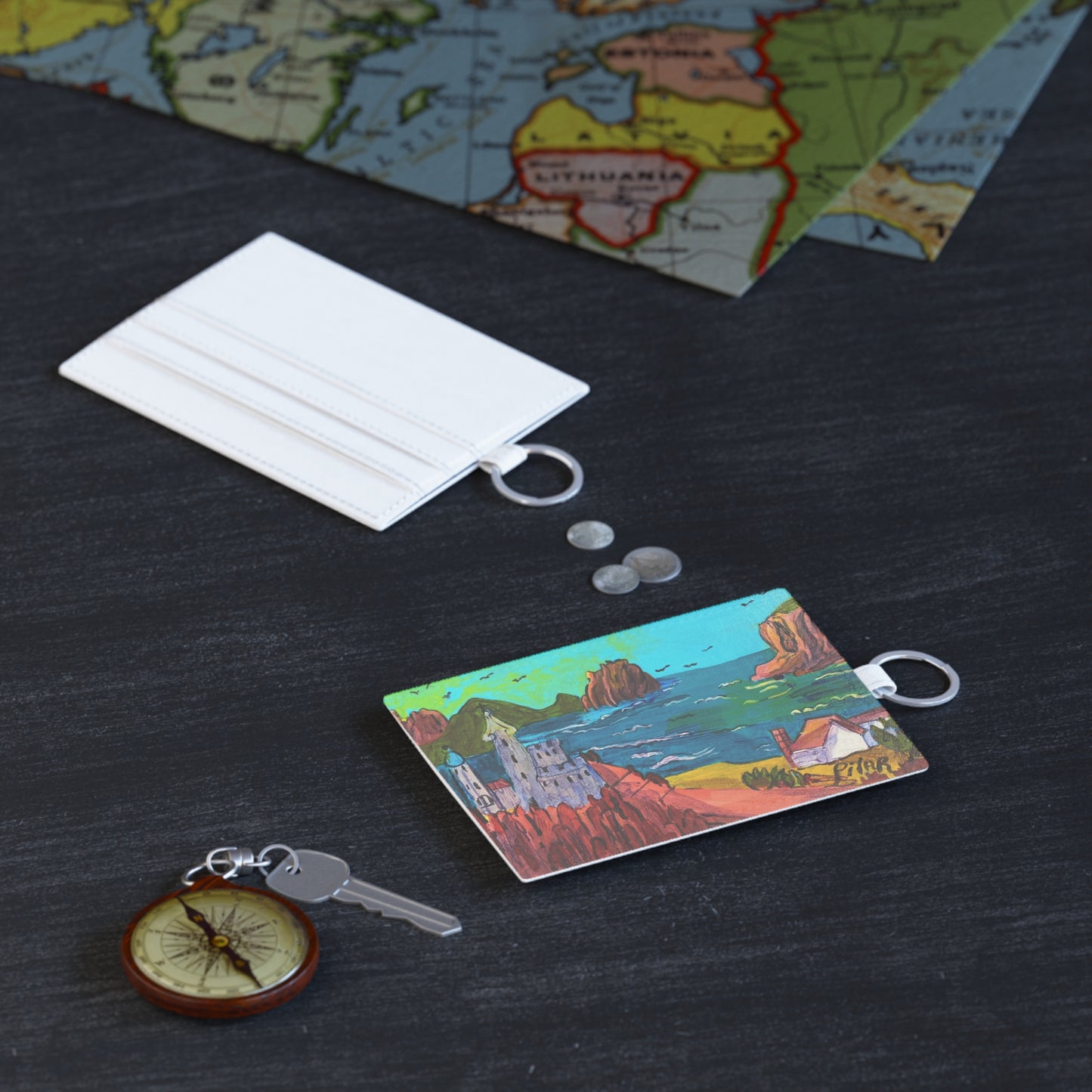 Card Holder - Travel Where You've Never Been