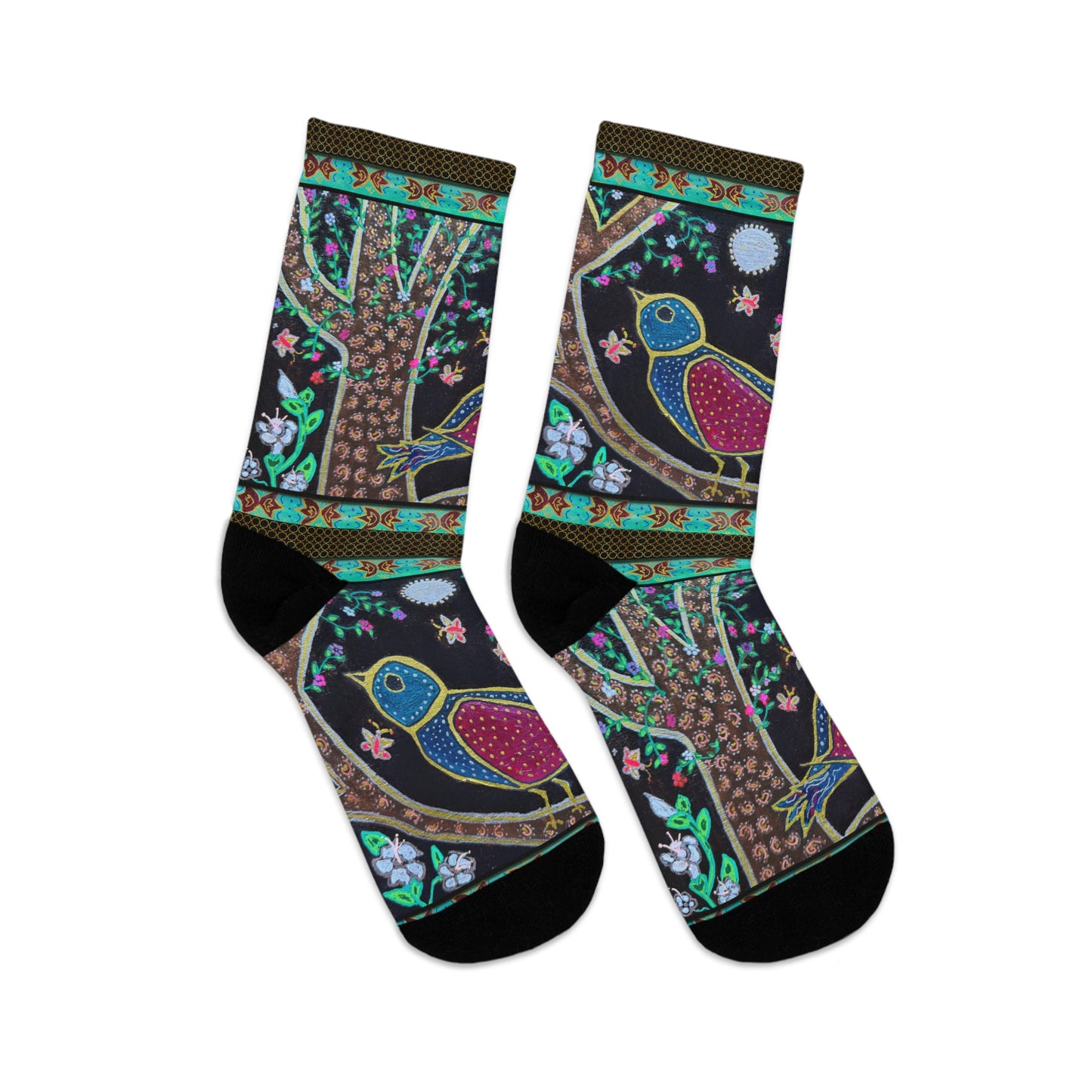 Eco-Friendly Socks - Night Bird