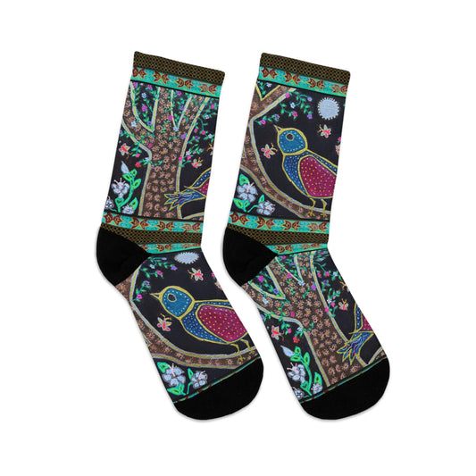 Eco-Friendly Socks - Night Bird