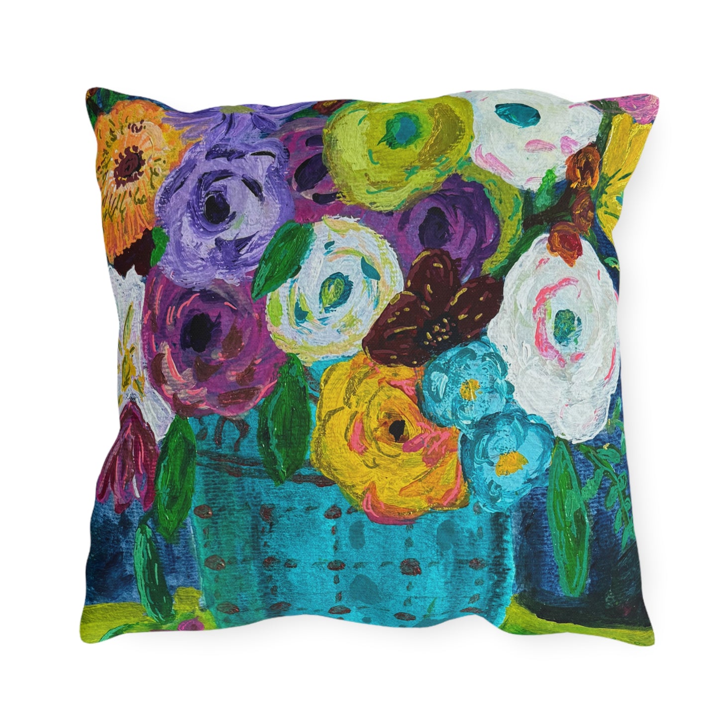 Outdoor Pillows - Springtime Blooms