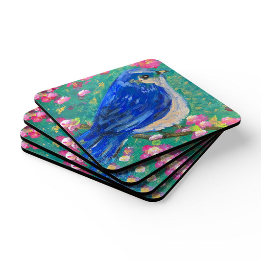 Coaster Set - Mountain Bluebird