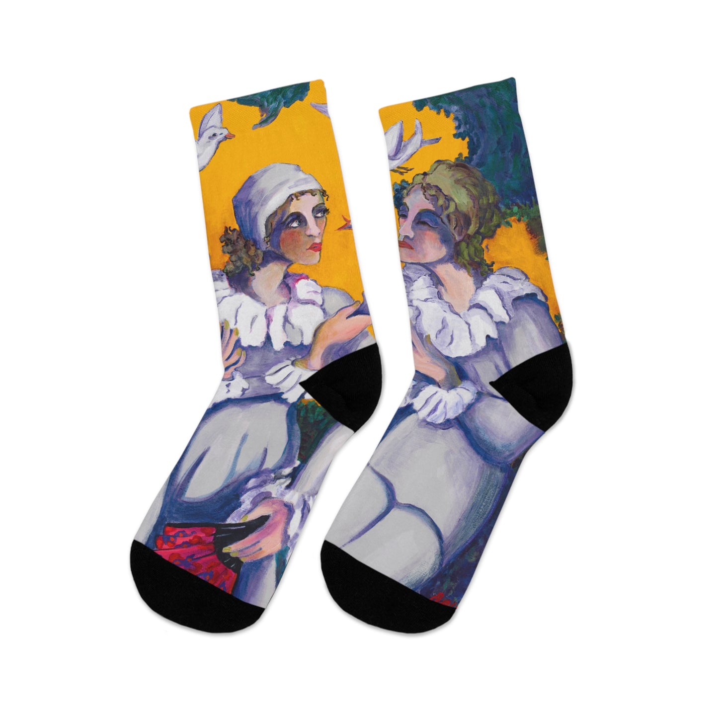 Crew Socks - "Message of the Doves"