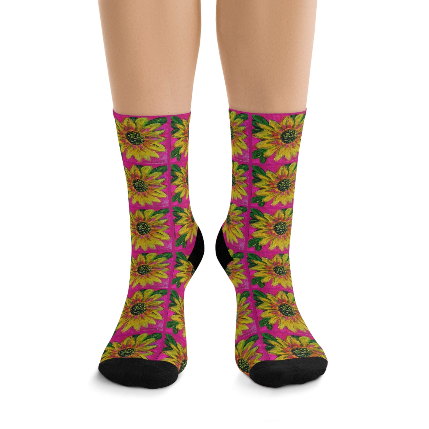 Eco-Friendly Socks - Sunflowers