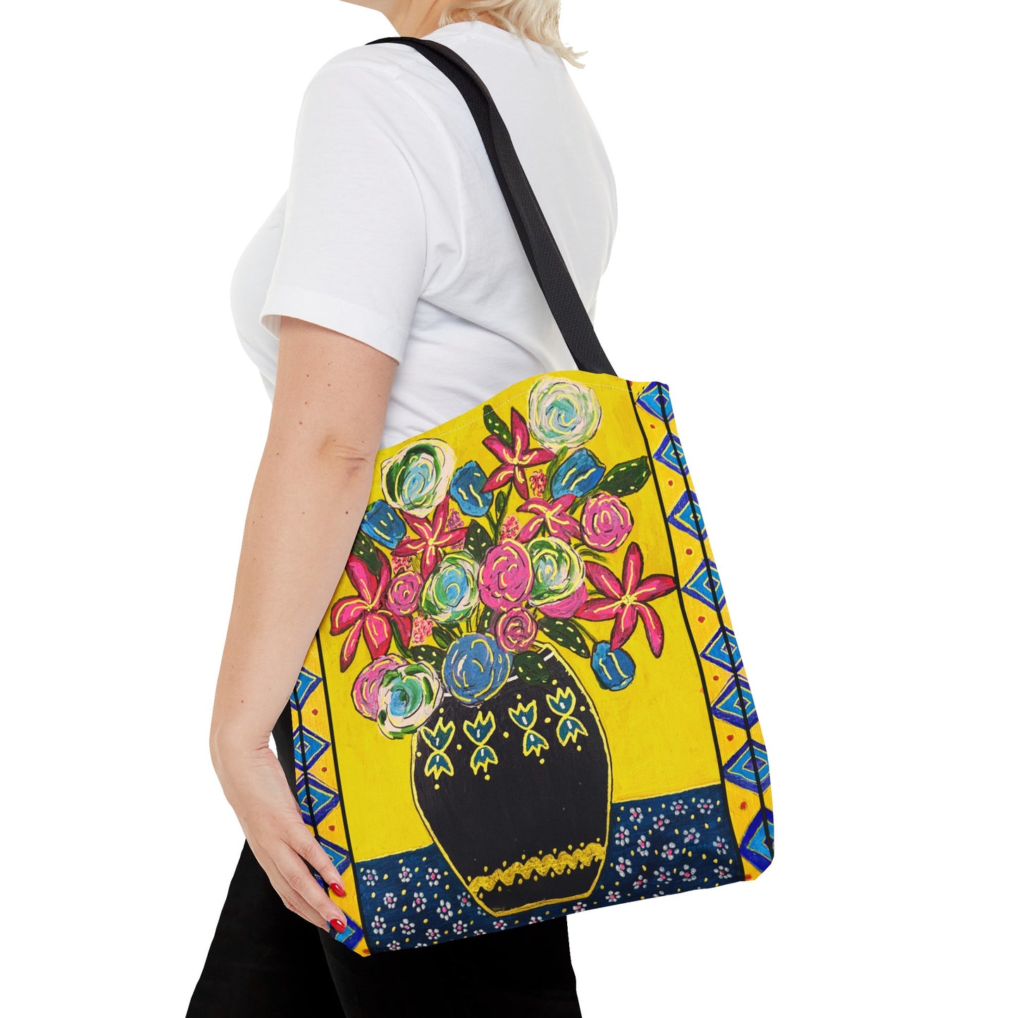 Tote Bag Festive Flowers