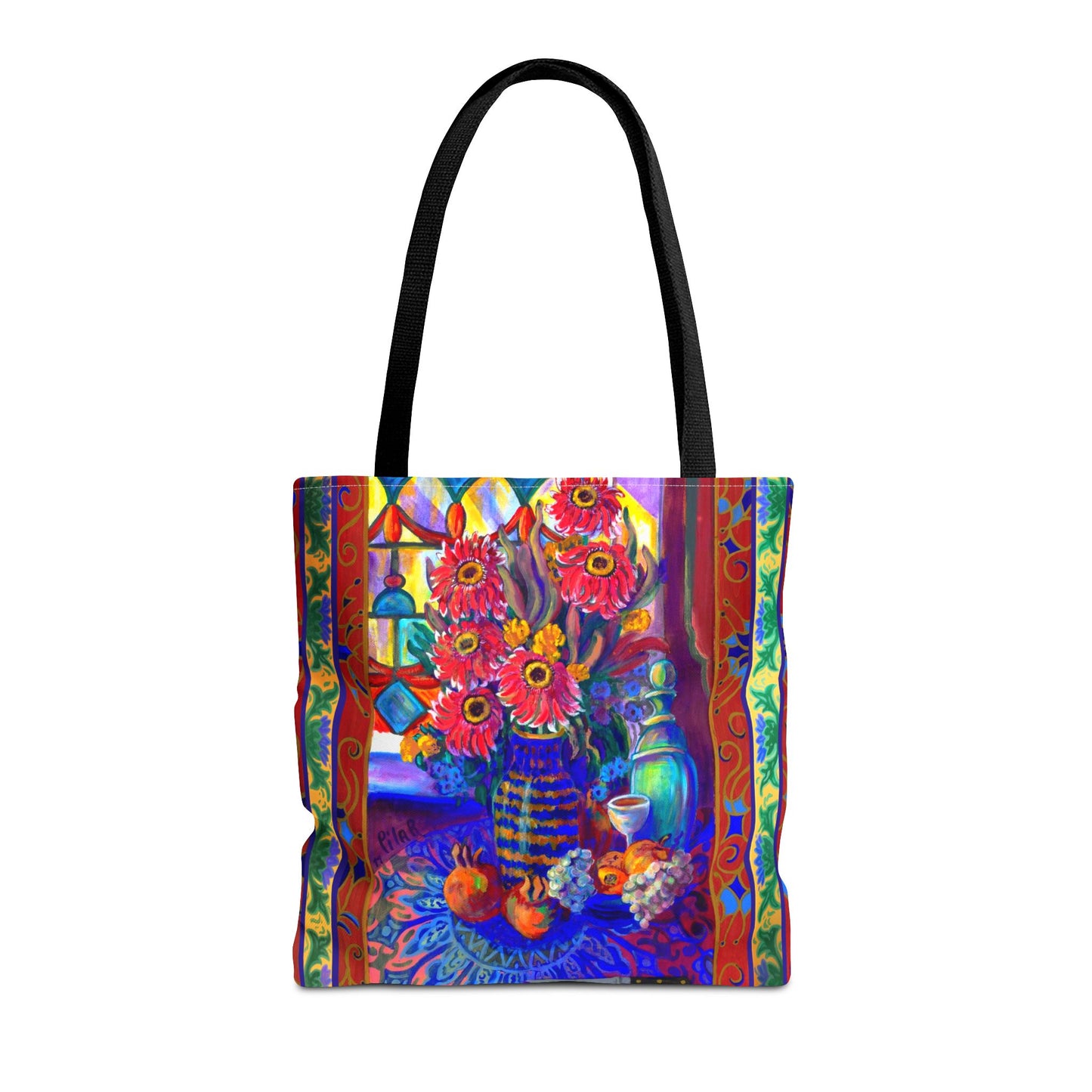 Tote Bag - Kitchen Zinneas